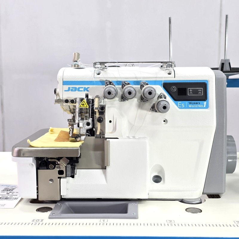 JACK E5-4 Direct Drive four threads overlock machine complete set